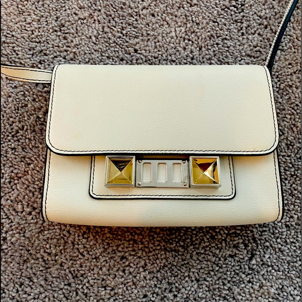 Proenza Schouler PS11 Tiny Classic White Bag